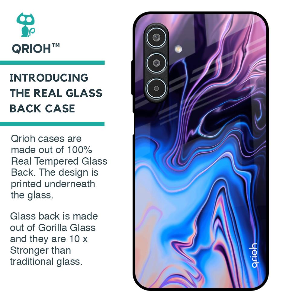 Psychic Texture Glass Case for Samsung Galaxy M35 5G