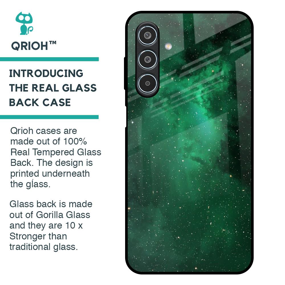 Emerald Firefly Glass Case For Samsung Galaxy M35 5G