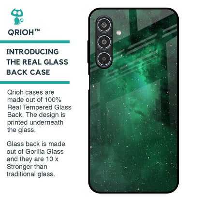 Emerald Firefly Glass Case For Samsung Galaxy M35 5G