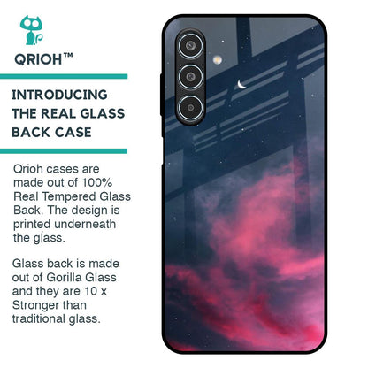 Moon Night Glass Case For Samsung Galaxy M35 5G
