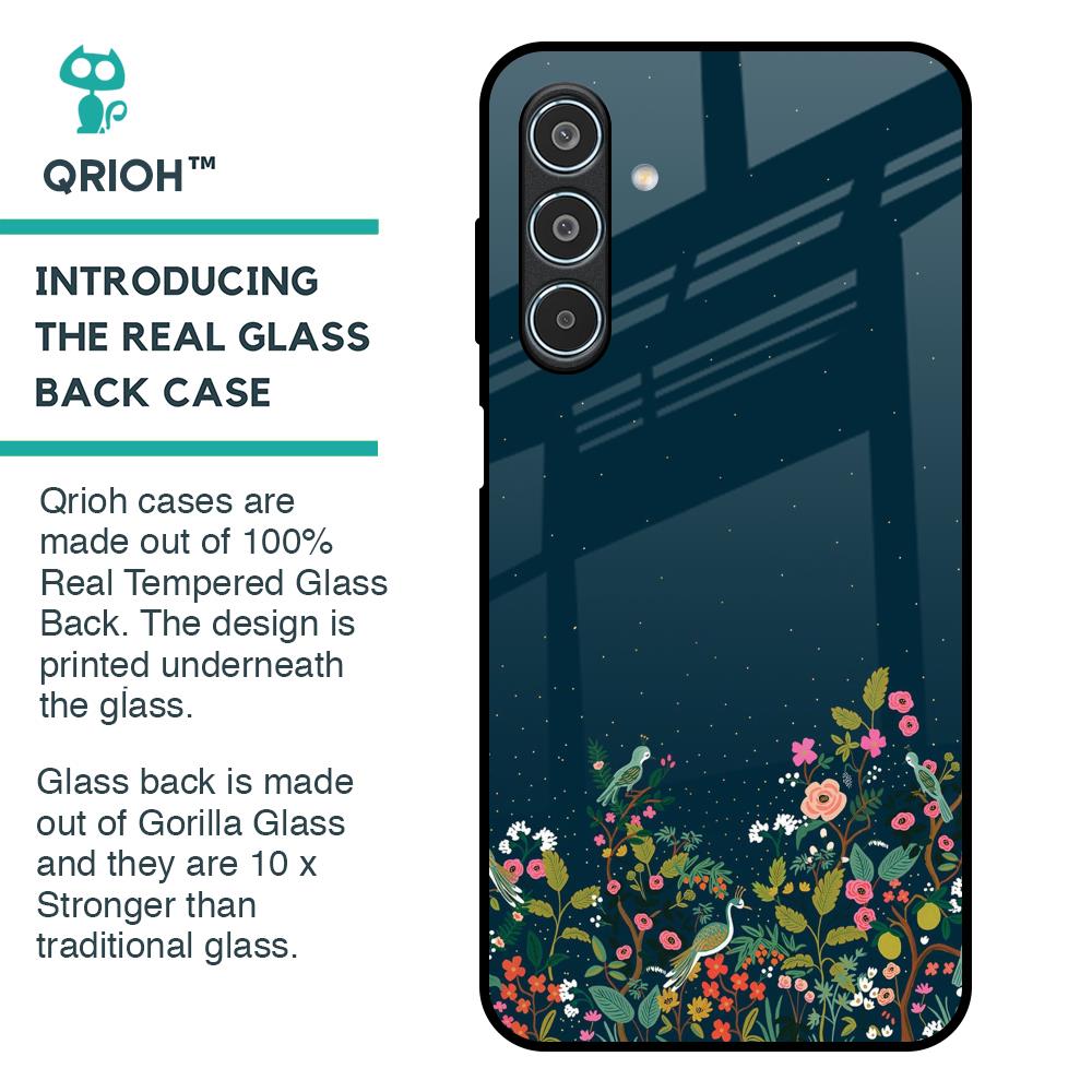 Small Garden Glass Case For Samsung Galaxy M35 5G