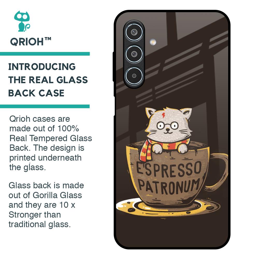Tea With Kitty Glass Case For Samsung Galaxy M35 5G