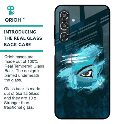 Power Of Trinetra Glass Case For Samsung Galaxy M35 5G