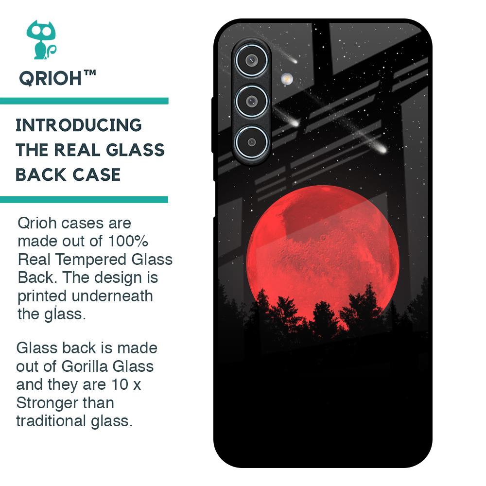 Moonlight Aesthetic Glass Case For Samsung Galaxy M35 5G
