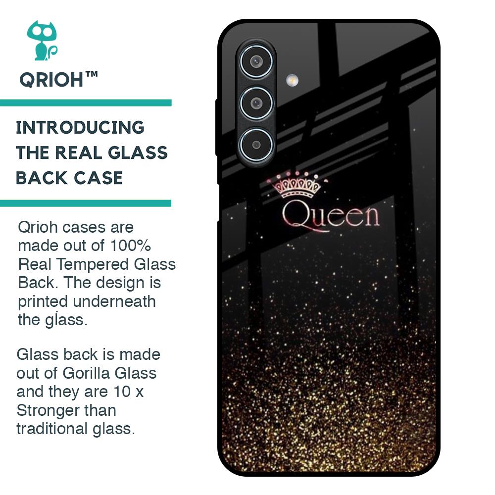 I Am The Queen Glass Case for Samsung Galaxy M35 5G