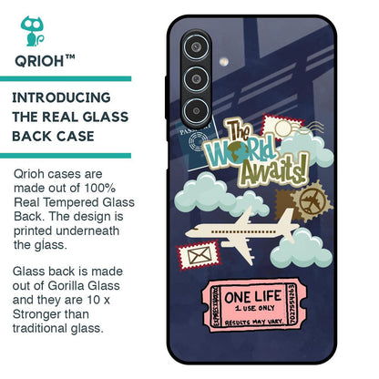 Tour The World Glass Case For Samsung Galaxy M35 5G