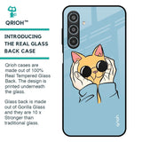 Adorable Cute Kitty Glass Case For Samsung Galaxy M35 5G
