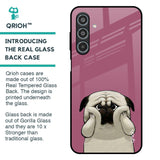 Funny Pug Face Glass Case For Samsung Galaxy M35 5G