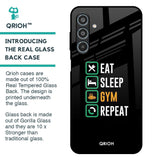 Daily Routine Glass Case for Samsung Galaxy M35 5G