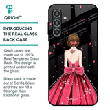 Fashion Princess Glass Case for Samsung Galaxy M35 5G