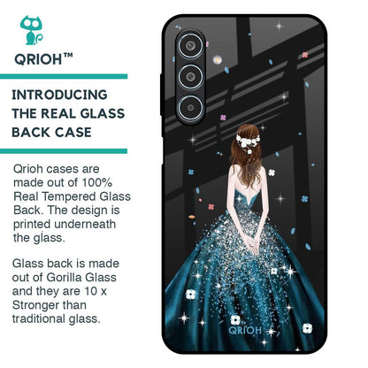 Queen Of Fashion Glass Case for Samsung Galaxy M35 5G