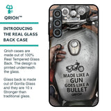 Royal Bike Glass Case for Samsung Galaxy M35 5G