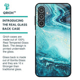 Sea Water Glass Case for Samsung Galaxy M35 5G
