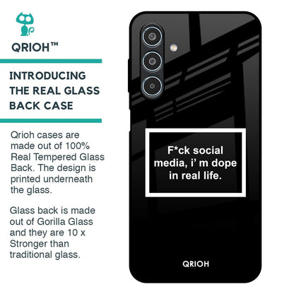 Dope In Life Glass Case for Samsung Galaxy M35 5G