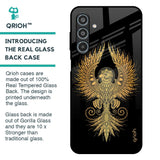 Mythical Phoenix Art Glass Case for Samsung Galaxy M35 5G