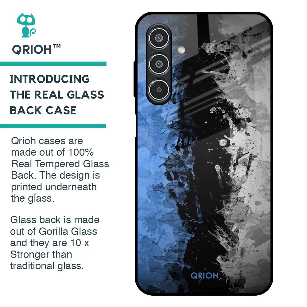 Dark Grunge Glass Case for Samsung Galaxy M35 5G
