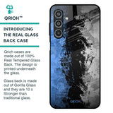 Dark Grunge Glass Case for Samsung Galaxy M35 5G