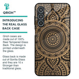 Luxury Mandala Glass Case for Samsung Galaxy M35 5G