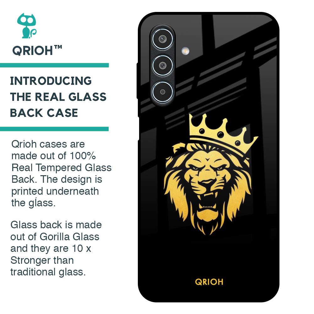 Lion The King Glass Case for Samsung Galaxy M35 5G