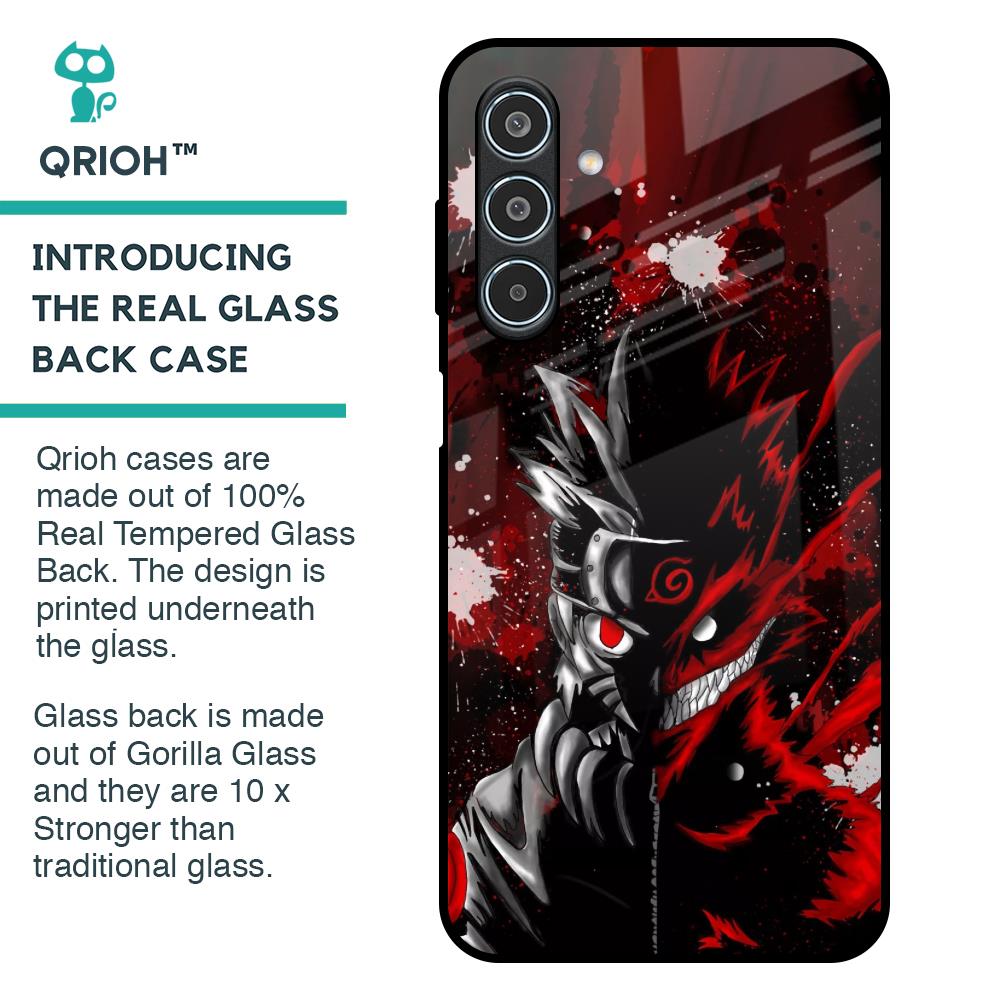 Dark Character Glass Case for Samsung Galaxy M35 5G