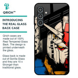 Transformer Art Glass Case for Samsung Galaxy M35 5G