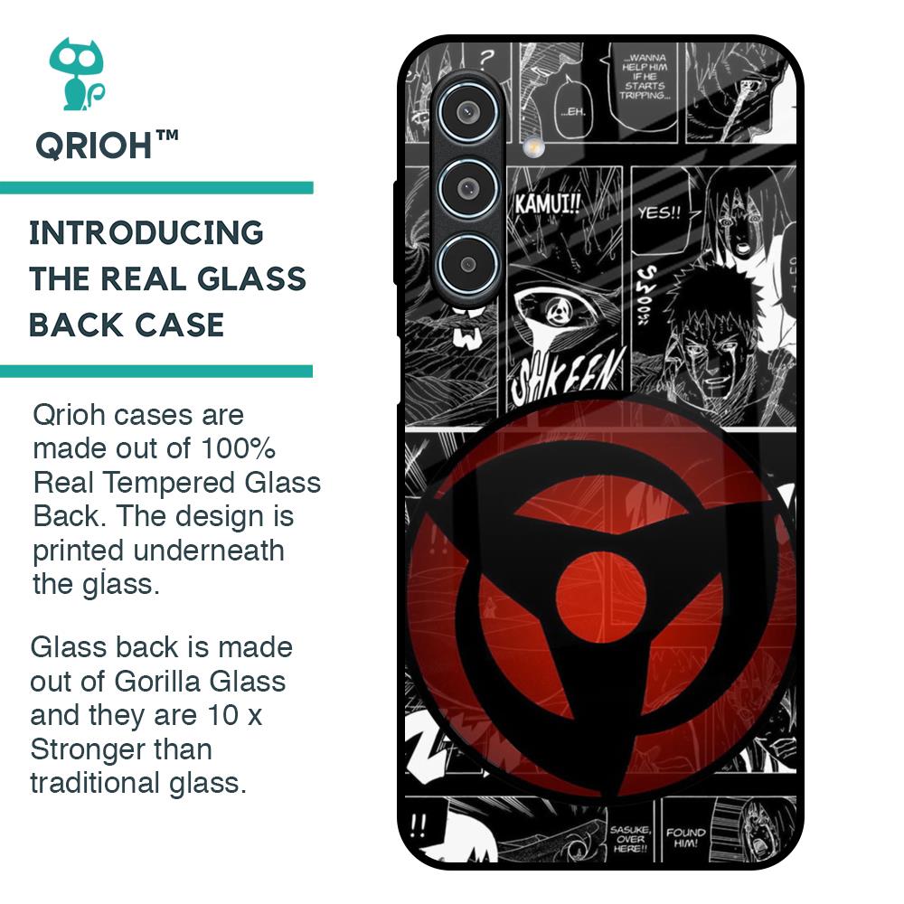 Sharingan Glass Case for Samsung Galaxy M35 5G