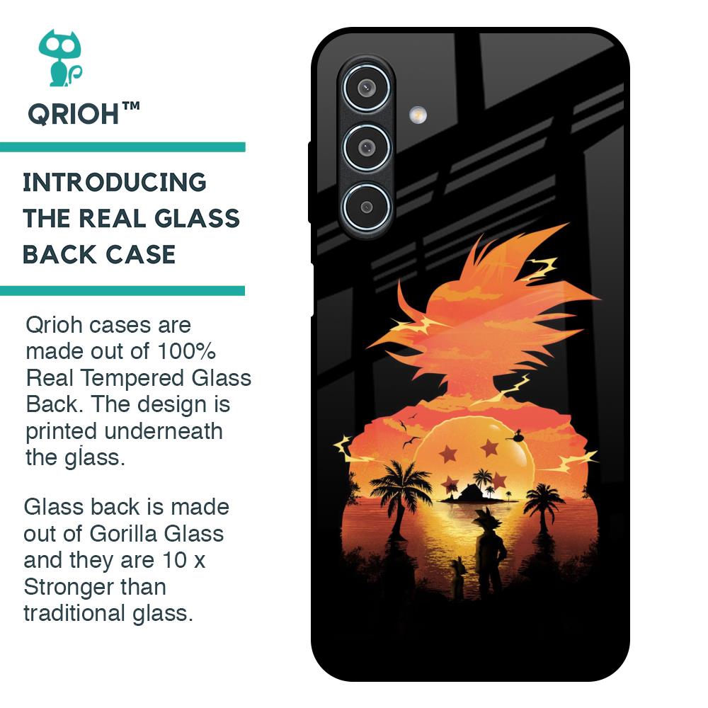 Japanese Paradise Glass Case for Samsung Galaxy M35 5G