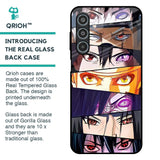 Anime Eyes Glass Case for Samsung Galaxy M35 5G