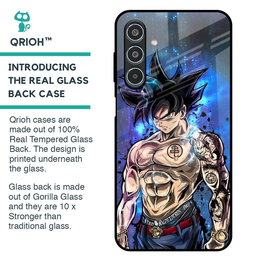 Branded Anime Glass Case for Samsung Galaxy M35 5G