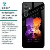 Minimalist Anime Glass Case for Samsung Galaxy M35 5G