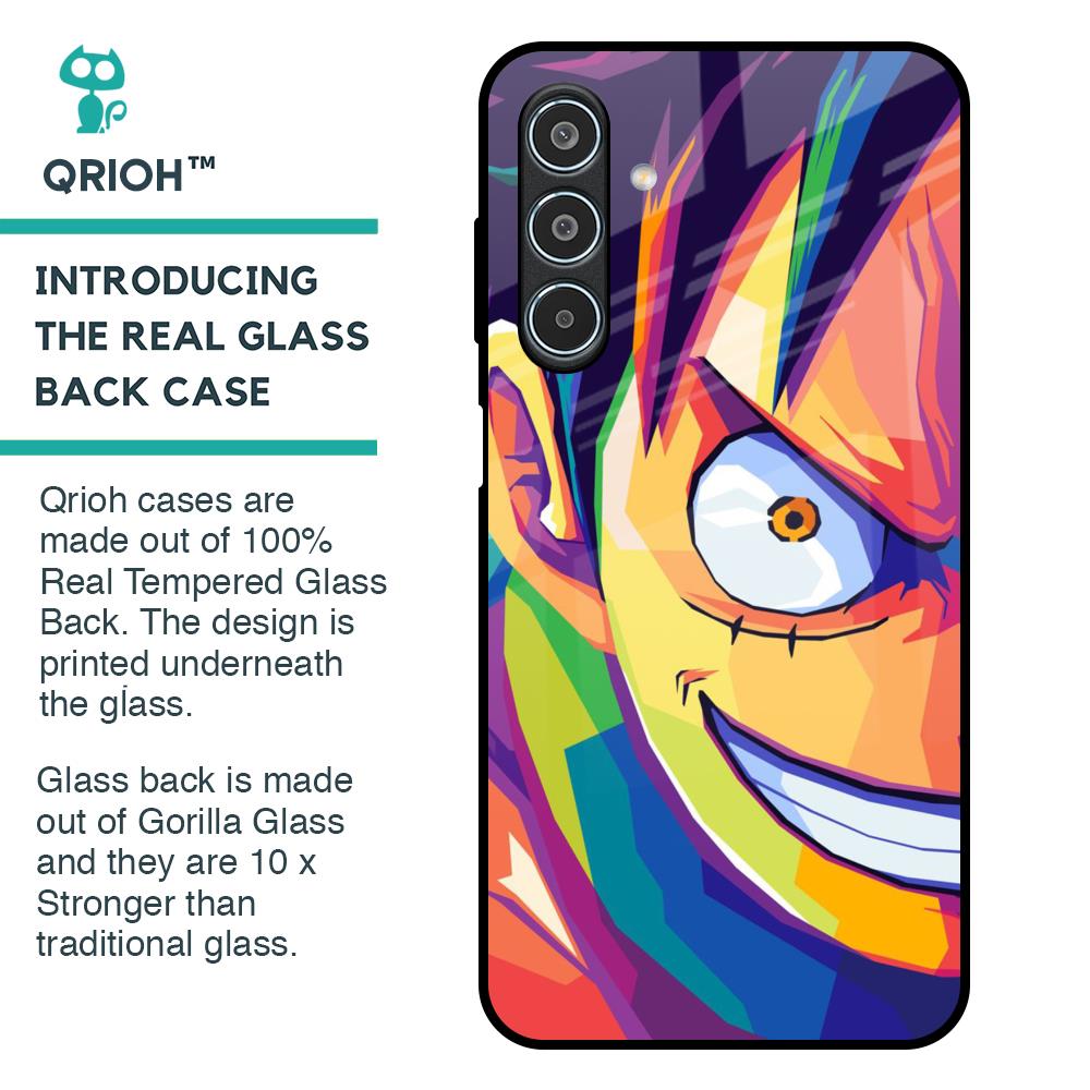 Monkey Wpap Pop Art Glass Case for Samsung Galaxy M35 5G