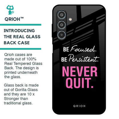 Be Focused Glass Case for Samsung Galaxy M35 5G