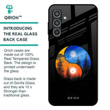 Yin Yang Balance Glass Case for Samsung Galaxy M35 5G