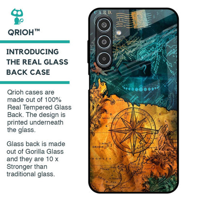 Architecture Map Glass Case for Samsung Galaxy M35 5G
