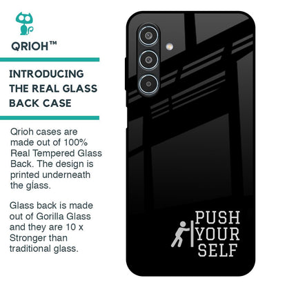 Push Your Self Glass Case for Samsung Galaxy M35 5G
