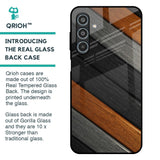 Tri Color Wood Glass Case for Samsung Galaxy M35 5G