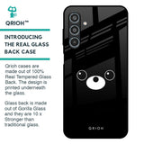 Cute Bear Glass Case for Samsung Galaxy M35 5G