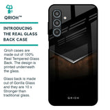 Dark Walnut Glass Case for Samsung Galaxy M35 5G