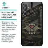 Army Warrior Glass Case for Samsung Galaxy M35 5G