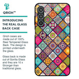 Multicolor Mandala Glass Case for Samsung Galaxy M35 5G