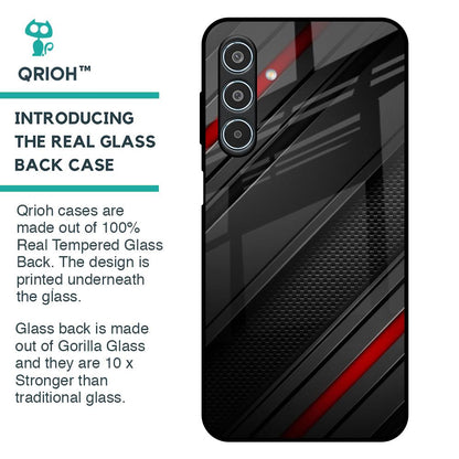 Modern Abstract Glass Case for Samsung Galaxy M35 5G