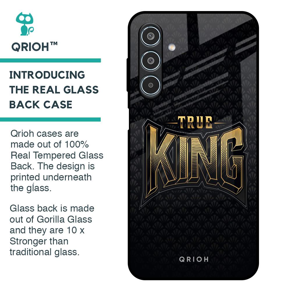 True King Glass Case for Samsung Galaxy M35 5G