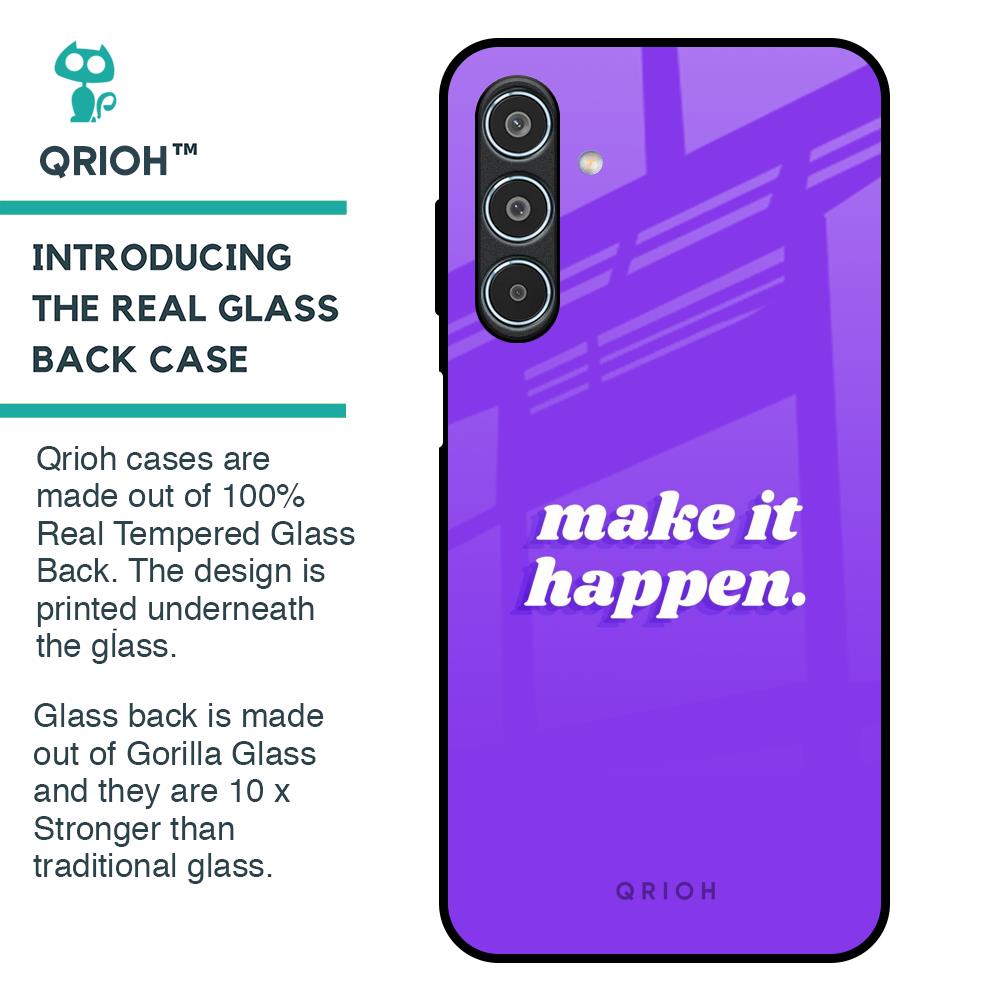 Make it Happen Glass Case for Samsung Galaxy M35 5G