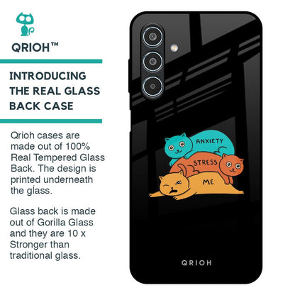 Anxiety Stress Glass Case for Samsung Galaxy M35 5G