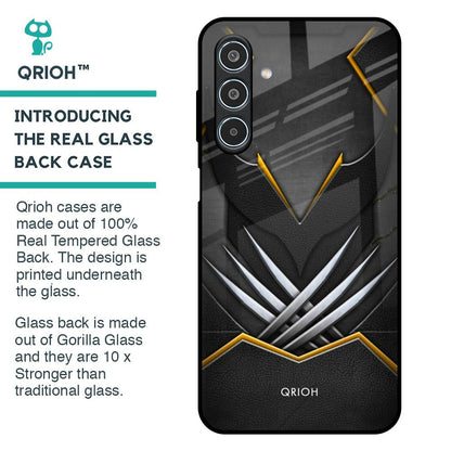 Black Warrior Glass Case for Samsung Galaxy M35 5G