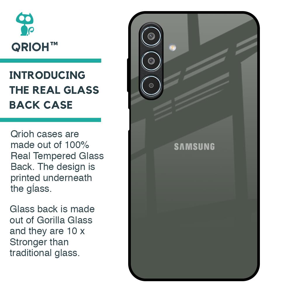 Charcoal Glass Case for Samsung Galaxy M35 5G