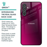 Pink Burst Glass Case for Samsung Galaxy M35 5G