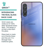 Blue Aura Glass Case for Samsung Galaxy M35 5G