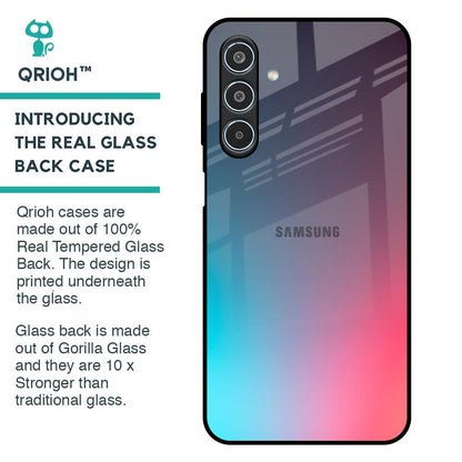 Rainbow Laser Glass Case for Samsung Galaxy M35 5G
