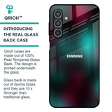 Dark Gradiant Glass Case for Samsung Galaxy M35 5G